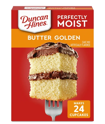 #ad Duncan Hines Classic Butter Golden Cake Mix 15.25 Oz USA $3.50