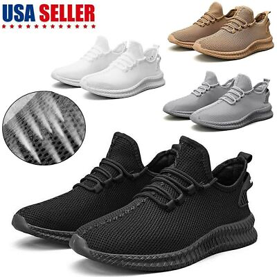 #ad Running Shoes Sneakers Casual Men#x27;s Outdoor Athletic Jogging Sports Tennis Gym $19.59