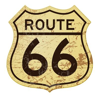 #ad RT ROUTE 66 SIGN STICKER 3M VINYL MADE IN USA $99.99