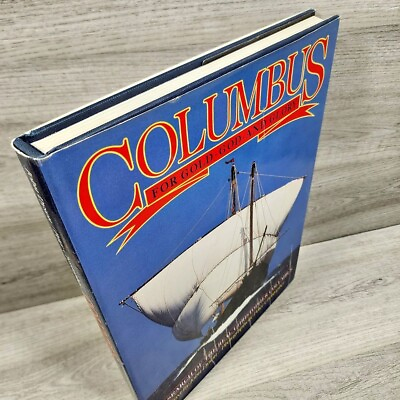 1991 Columbus Ship Sailing Old Vintage Book Fair Condition 2312i223i0i 3.5 $10.59