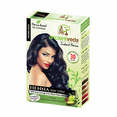 Natural Instant Henna Hair Color USDA Organic Hair Dye Powder 2oz 60 grams #ad $7.99