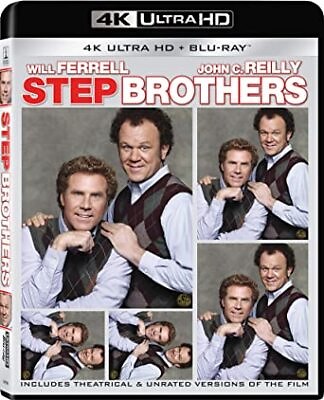 #ad New Step Brothers 4K Blu ray Digital $15.50