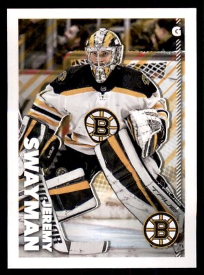 #ad 2022 23 NHL Stickers #51 Jeremy Swayman Boston Bruins $0.99