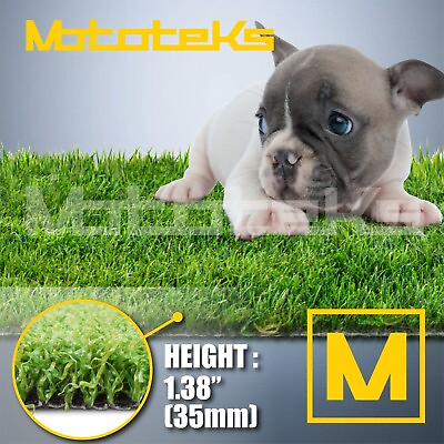 #ad ARTIFICIAL GRASS MAT SYNTHETIC TURF PET DOG LAWN GARDEN 35MM 1.38quot; $169.99