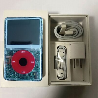 #ad NEW Enhanced Clear iPod Classic Video 5th 5.5 Gen 256GB 512GB 1TB SD Card SSD $99.00