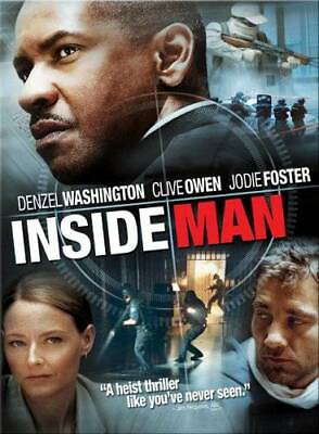 #ad Inside Man Full Screen Edition 2006 DVD VERY GOOD $3.59