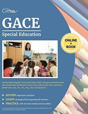 #ad GACE Special Education General and Adapted Curriculum Study Guide: Georgi GOOD $63.71