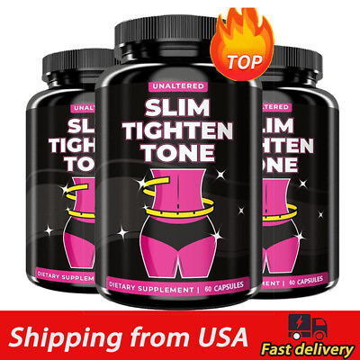 #ad Belly Fat Burner for Women Slim Tighten Tone 60 Capsules $7.13