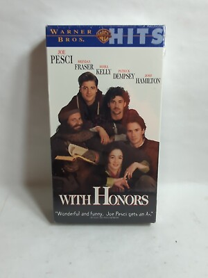 #ad With Honors VHS Unopened Joe Pesci Brendan Fraser Patrick Dempsey $14.99