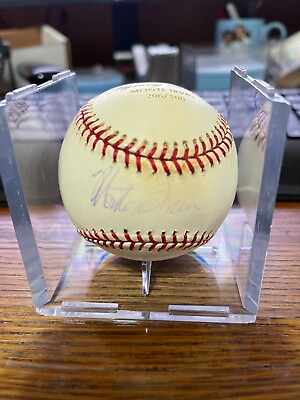 MONTE IRVIN Signed Official MLB Baseball PLAYOFF SIGNING BONUS ##x27;d 206 350 $34.95