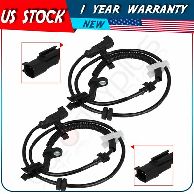 #ad #ad 2 Left or Right Rear ABS Wheel Speed Sensor For 2007 2008 2016 Fits GMC Acadia $20.23