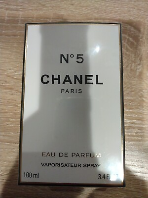 CHANEL No.5 3.4oz 100 Ml Eau De Parfum Brand New Sealed Box Free Shipping $89.99