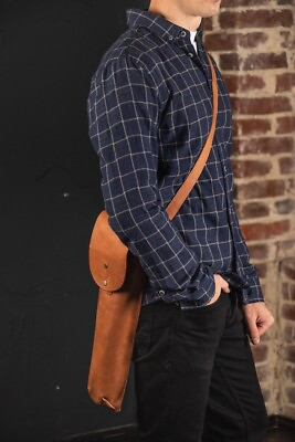 #ad Antique Leather Designer Walking cane covers Bag for Walking Stick Storage Gift $55.80