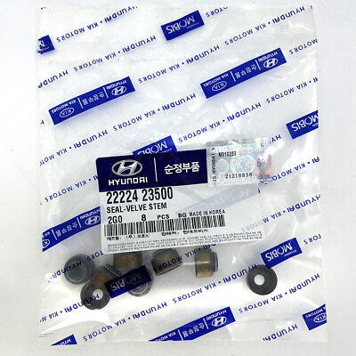 #ad 16PCS Viton Valve Stem Seals fits for 93 12 Hyundai 01 11 Kia OEM 2224 23500 $9.50