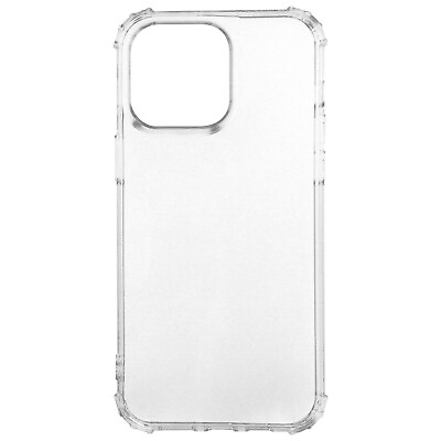 #ad Silicone Gel Flexible Case Reinforced Corners Shockproof Transparent $7.88