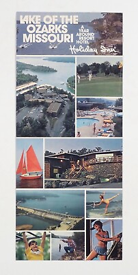 #ad 1970s LAKE OF THE OZARKS MISSOURI Holiday Inn resort card RESORT BROCHURE $8.26