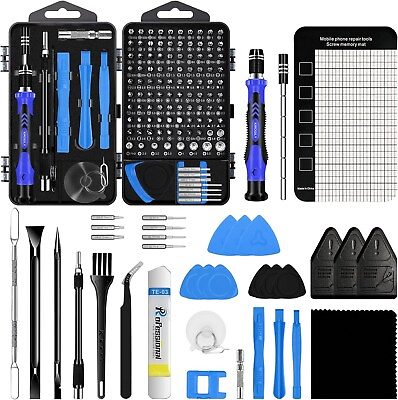 #ad 135 In 1 Cell Phone Tablet Repair Opening Pry Tools Kit Set Mobile Iphone Androi $25.45
