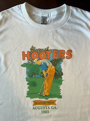 HOOTERS Masters Week 1993 Vintage Hooters Golf Tee #ad $16.99