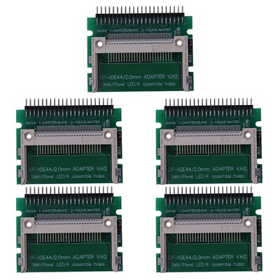 5X IDE 44 Pin Male to Compact Flash Male Adapter Connector C4C78636 $14.77