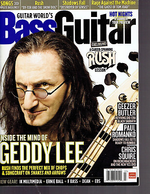 #ad Guitar World#x27;s Bass Guitar Magazine September 2007 $3.95
