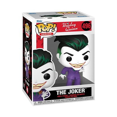 #ad Harley Quinn Animated Series The Joker Funko Pop Vinyl Figure #496 $12.75