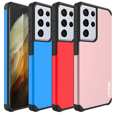 #ad For Samsung Galaxy S21 Plus S20 Ultra 5G Note 20 Shockproof Armor Case Cover $3.95
