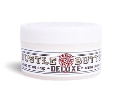 #ad Hustle Butter Deluxe for Tattoo Skin Body Cream Balm Protect Heal 1oz $17.49