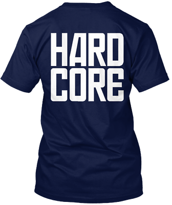 #ad Hardcore 1st Edition T Shirt Made in the USA Size S to 5XL $21.78
