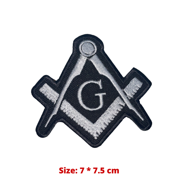 #ad Masonic Logo Patch Embroidered sew iron on Patches Badges transfer clothes GBP 2.99