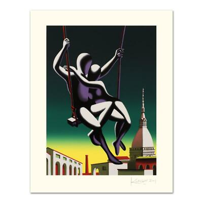 #ad Mark Kostabi quot;Above The Worldquot; Signed Limited Edition Serigraph on Paper $900.00