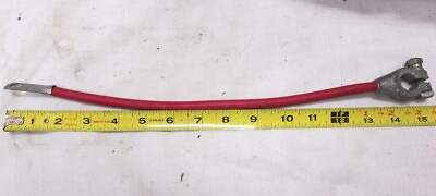 #ad Vintage Willys Jeep Car Truck Ford Chevy Dodge Positive Battery Cable 15 Inch $25.00