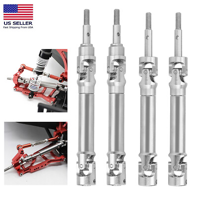 #ad Stainless Steel Front Rear CVD Drive Shaft for 1 10 Traxxas Slash 4X4 Rustler RC $32.39