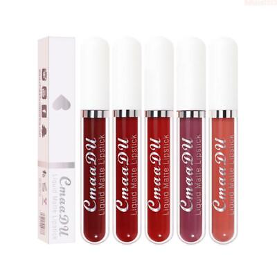 #ad 18 Colors Matte Liquid Lipstick Lip Stain 24 Hour Long Lasting Waterproof 💖 $1.59