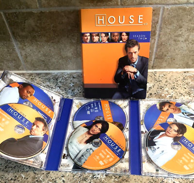 #ad HOUSE DVD Season Two Ships free Same Day with Tracking $7.19