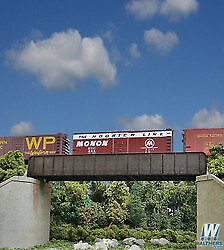 #ad Walthers Cornerstone HO 70#x27; Single Track Railroad Through Girder Bridge 933 4502 $29.98