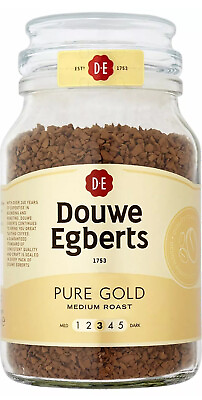 Douwe Egberts Pure Gold Instant Coffee Medium Roast 190g GBP 10.95