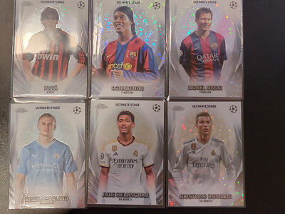 #ad 2023 24 Topps UEFA CC Ultimate Stage Chrome Complete Your Set $3.50