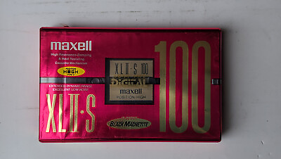 Maxell XLII S 100 1995 Japan 1psc NEW $59.00