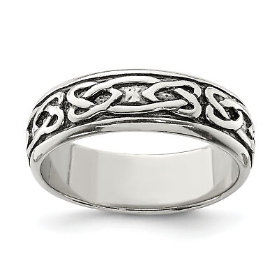 #ad Silver Design Ring QR1958 $64.82