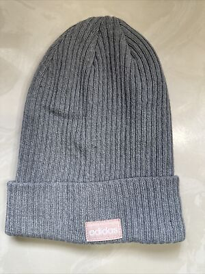 Adidas Originals Beanie Stocking Hat Cap Trefoil Grey #ad $15.98