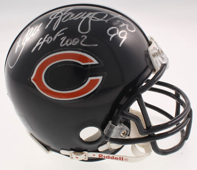 #ad Dan Hampton Signed Bears Mini Helmet Inscribed quot;HOF 2002quot; JSA COA Chicago Bears $129.95