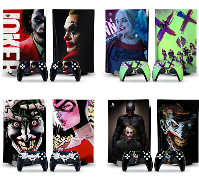#ad Joker amp; Bat PS5 Disk Skin Sticker Decal Vinyl Wrap for Playstation 5 Console $17.68