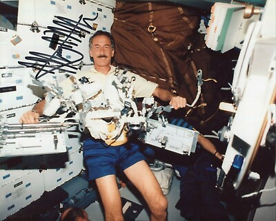 #ad Jeffrey Hoffman NASA STS Astronaut Hubble Space Telescope Signed Autograph Photo $49.99