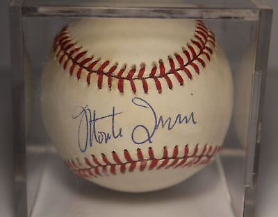 Monte Irvin Signed Autographed Baseball NL COA amp; CASE Newark Eagles Chicago Cubs $41.99