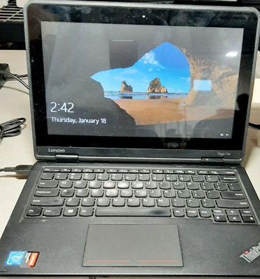 #ad Lenovo ThinkPad Yoga 11e Laptop Windows 11.6quot; Touch 4gb 128gb SSD *SEE PHOTOS* $59.00