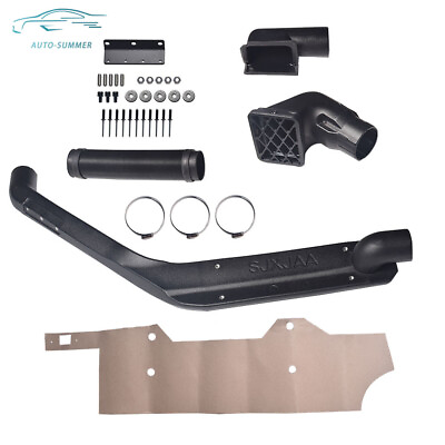 For 1985 2000 Jeep Cherokee XJ Snorkel Kit Cold Intake System Rolling Head $67.19