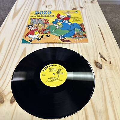 #ad Bozo The Clown Vinyl Record 1973 Larry Harmon Pictures $11.25