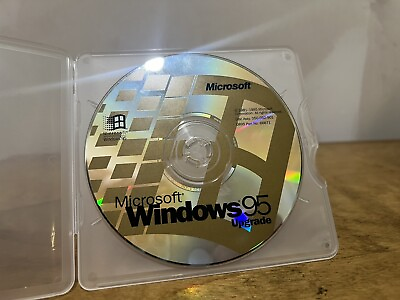 #ad #ad MIcrosoft Windows 95 Upgrade Disc No Product Key Disc Only $11.00