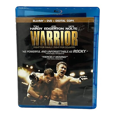 #ad Warrior Blu ray DVD MMA Movie Nick Nolte Tom Hardy Joel Edgerton 2011 Widescreen $13.24