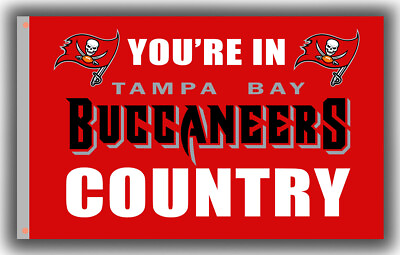 #ad Tampa Bay Buccaneers Football Team Country Flag 90x150cm 3x5ft Fan best banner $14.95